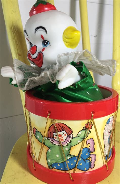 yip made in hong kong metal clown music box|Send in the Clowns Music Box for sale .